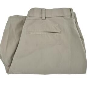 Ping Golf Shorts Mens 36 (36x9 ACTUAL)‎ Khaki Tan Pleated Front Chino Classic